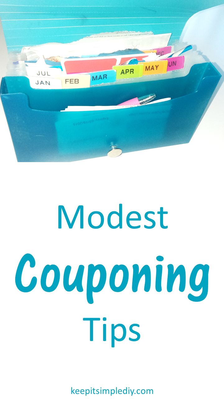 Modest Couponing Tips