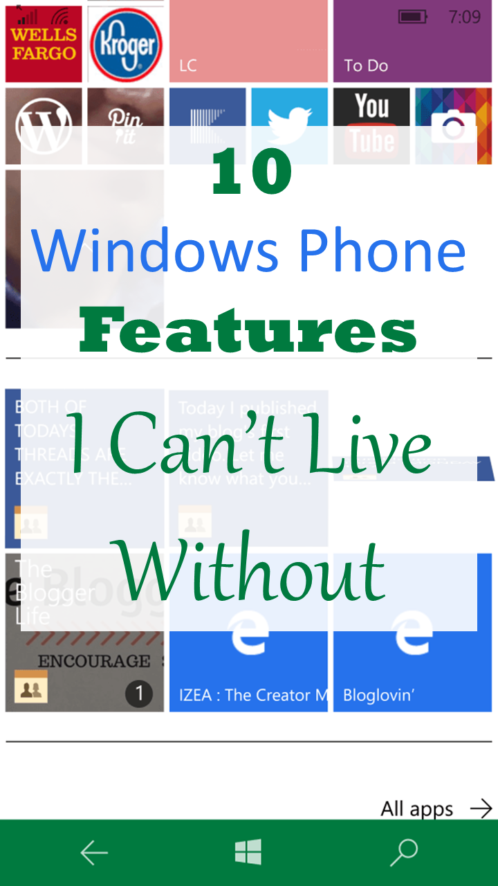 Windows Phone Features