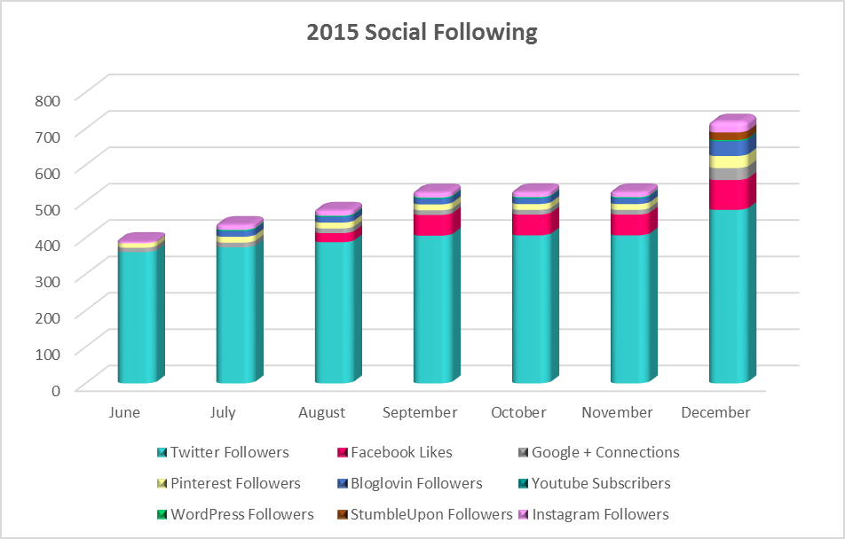 2015 Social Following