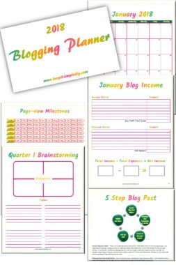 How to Plan a Blog Post - Free 2018 Blog Planner Printable - Keep it ...