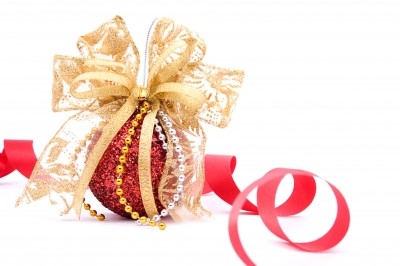 Red and Gold Ornament