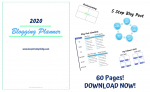 2020 Blogging Planner: 60 Pages! Free Printable! - Keep it Simple, DIY