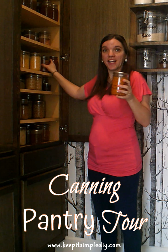 canning pantry tour