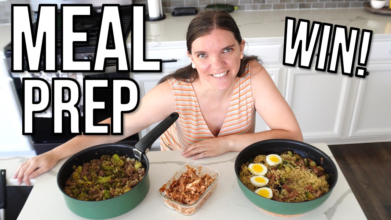 Back to School Meal Prep for Busy Nights No Kids Needed!