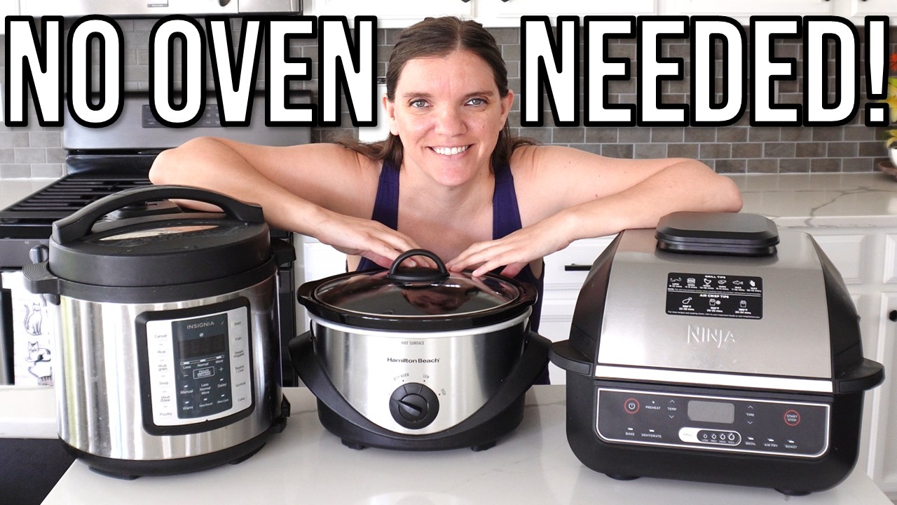 I Made 3 Dinners Using Only My Small Appliances