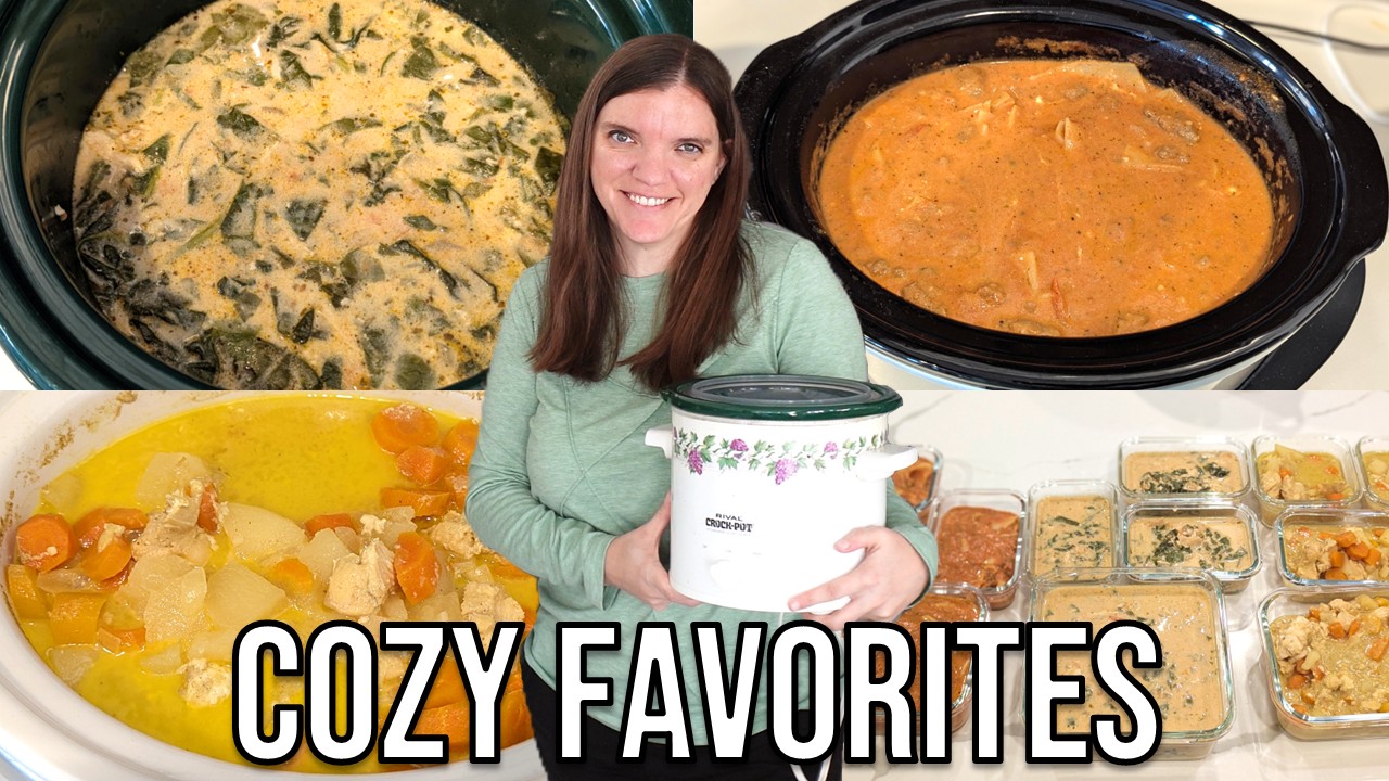 3 Cozy Crockpot Meals for Easy Dinners