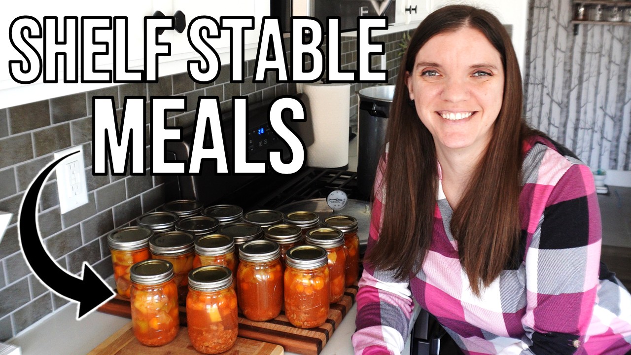 Canning Meals in a Jar