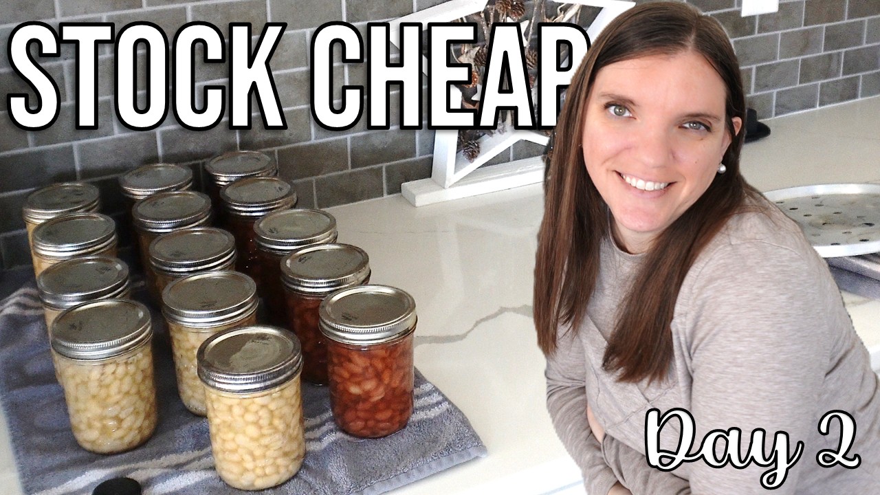 Fill canning pantry Day 2 Beans 2