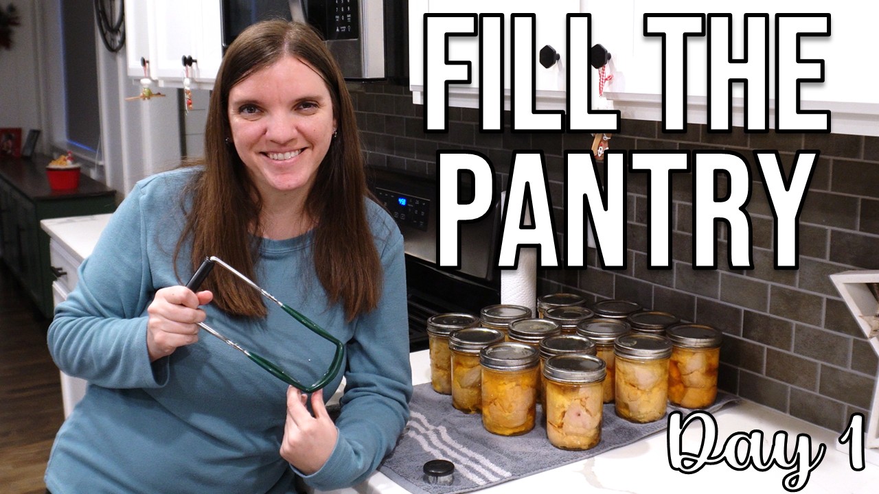 Filling the Pantry with Home-Canned Chicken